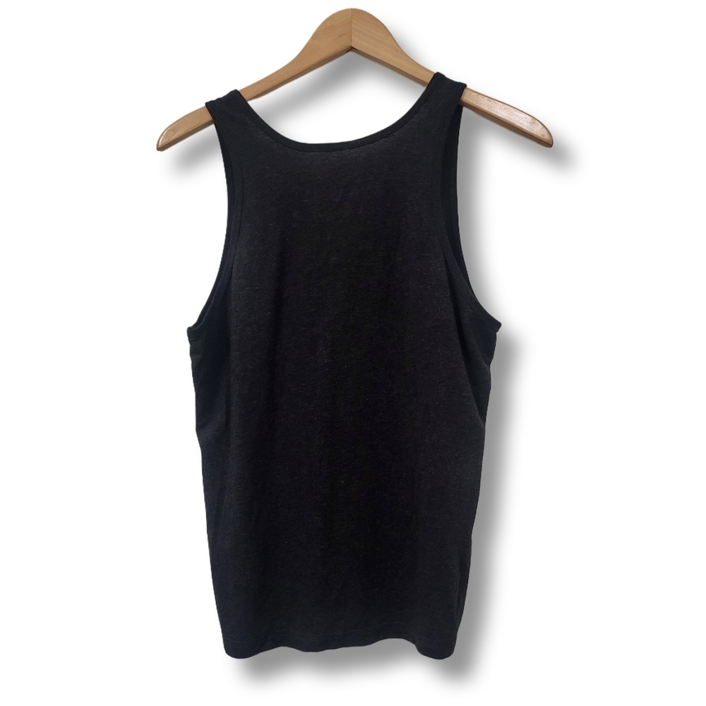 🌿Austin Texas Tanked Women's Small Heathered-Black Armadillo Tank Top - Picture 7 of 10